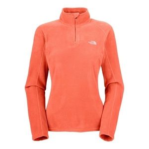 The North Face TKA 100 Microvelour Quarter-Zip Top